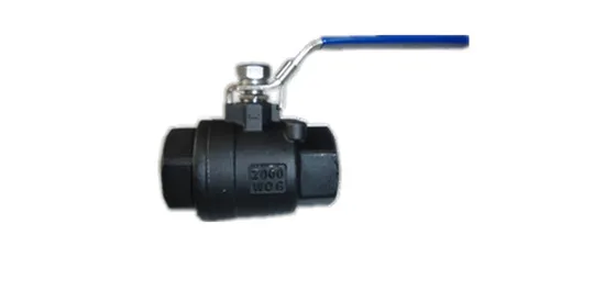 Válvula industrial atornillada roscada hembra de acero inoxidable 3PC 1000wog